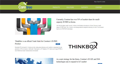Desktop Screenshot of coretree.co.kr